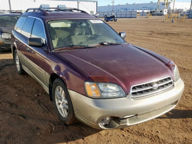 4S3BH675217677419 - 2001 SUBARU LEGACY OUTBACK AWP  photo 1