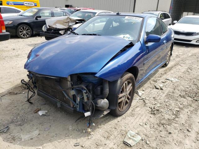 1G1JH12F137342761 - 2003 CHEVROLET CAVALIER LS SPORT BLUE photo 2