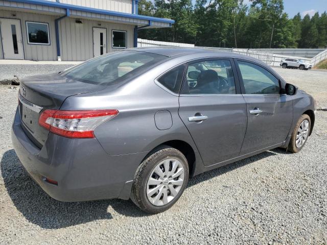 3N1AB7AP0FY341399 - 2015 NISSAN SENTRA S GRAY photo 3