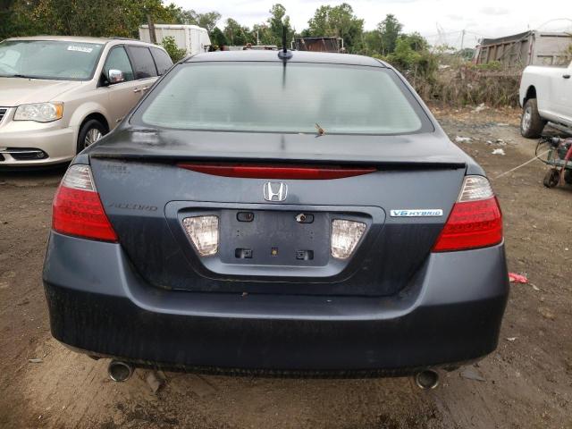 JHMCN36447C002903 - 2007 HONDA ACCORD HYBRID GRAY photo 6