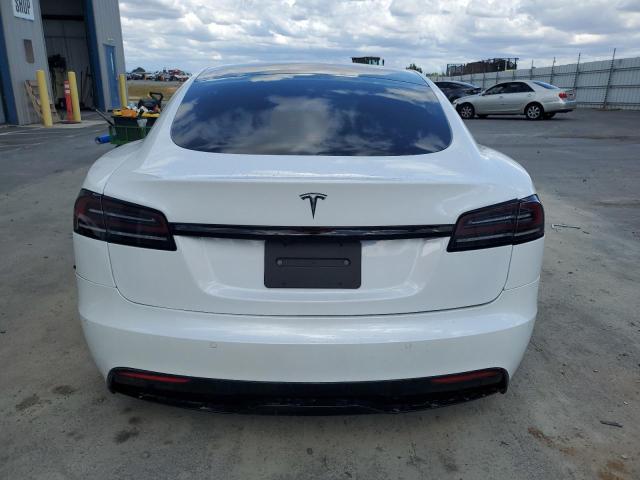 5YJSA1E57NF474679 - 2022 TESLA MODEL S WHITE photo 6