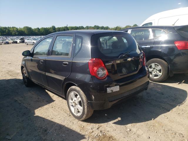 KL1TD6DE9BB205860 - 2011 CHEVROLET AVEO LS 黑色 照片 3