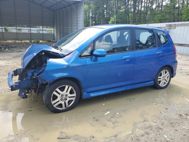 JHMGD38677S053823 - 2007 HONDA FIT S 蓝色 照片 1