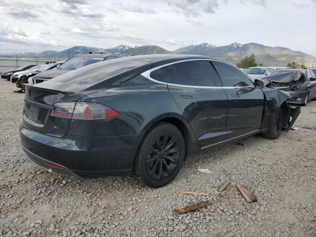 5YJSA1CP4CFP03014 - 2012 TESLA MODEL S 绿色 照片 3