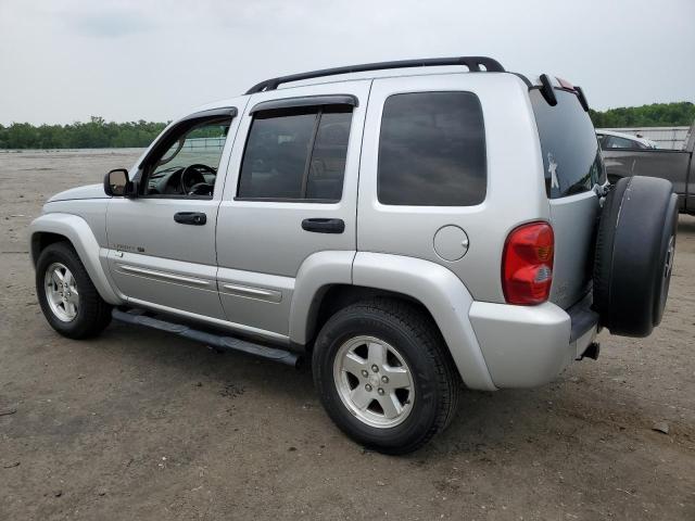 1J8GL58K13W619161 - 2003 JEEP LIBERTY LIMITED SILVER photo 2