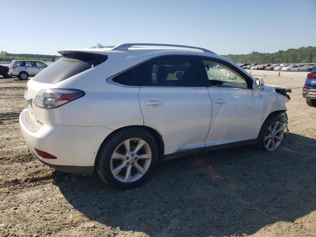 2T2ZK1BA5AC003668 - 2010 LEXUS RX 350 WHITE photo 3