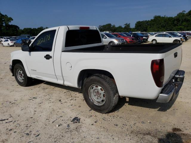 1GCCS148958246342 - 2005 CHEVROLET COLORADO WHITE photo 2