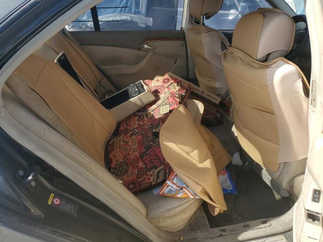 WDBNG83J93A364063 - 2003 MERCEDES-BENZ S 430 4MATIC BLACK photo 10