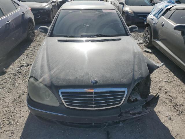 WDBNG83J93A364063 - 2003 MERCEDES-BENZ S 430 4MATIC BLACK photo 5