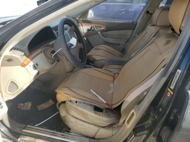 WDBNG83J93A364063 - 2003 MERCEDES-BENZ S 430 4MATIC BLACK photo 7