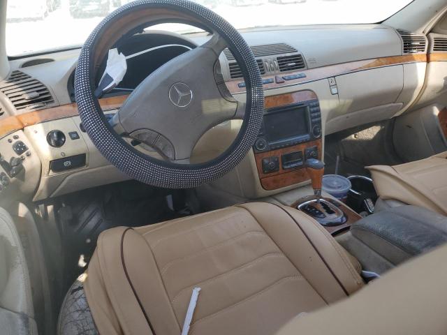 WDBNG83J93A364063 - 2003 MERCEDES-BENZ S 430 4MATIC BLACK photo 8