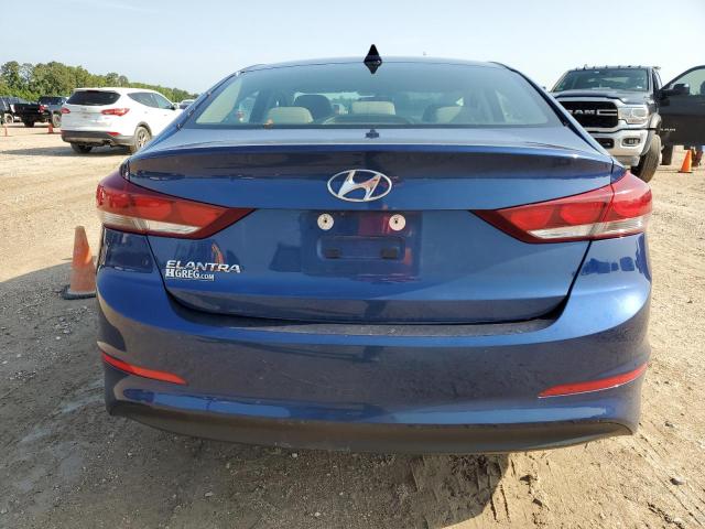 5NPD84LF8JH312279 - 2018 HYUNDAI ELANTRA SEL BLUE photo 6