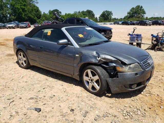 WAUAC48H15K012969 - 2005 AUDI A4 1.8 CABRIOLET GRAY photo 4