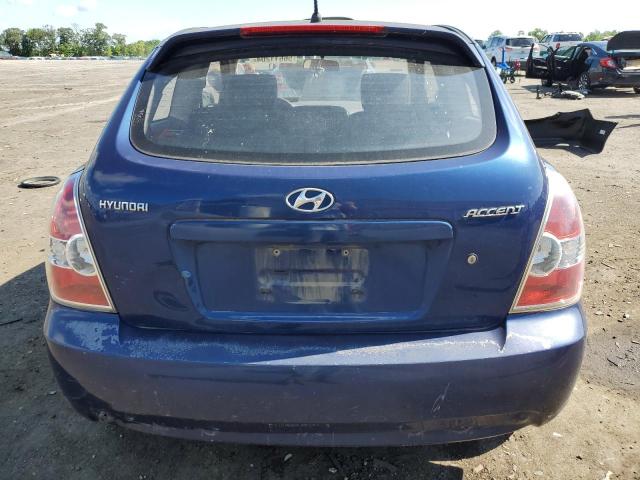 KMHCM3AC2BU189155 - 2011 HYUNDAI ACCENT GL BLUE photo 6