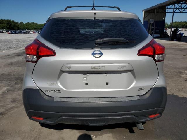 3N1CP5CU6KL499478 - 2019 NISSAN KICKS S SILVER photo 6