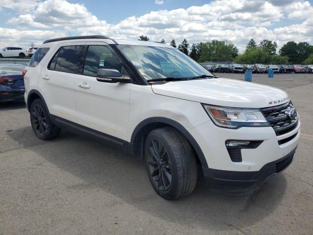 1FM5K8D81KGB00144 - 2019 FORD EXPLORER XLT 白色 照片 4
