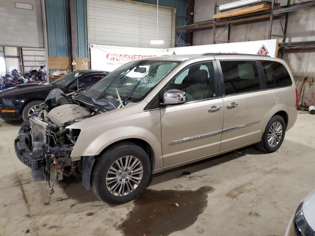 2C4RC1CG6DR650038 - 2013 CHRYSLER TOWN & COU TOURING L GOLD photo 1