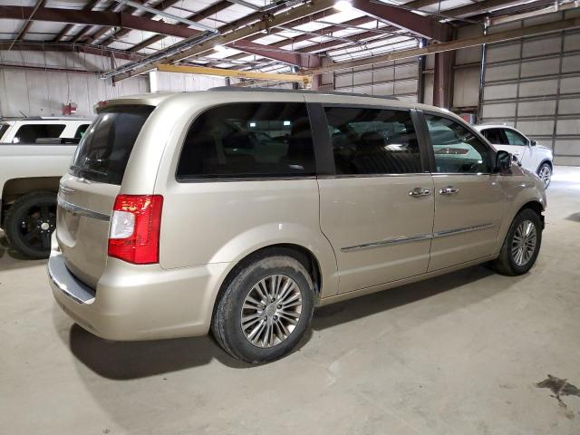 2C4RC1CG6DR650038 - 2013 CHRYSLER TOWN & COU TOURING L GOLD photo 3