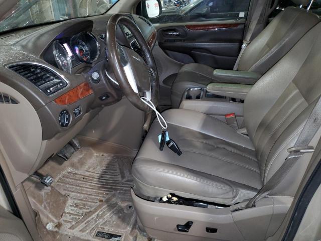 2C4RC1CG6DR650038 - 2013 CHRYSLER TOWN & COU TOURING L GOLD photo 7