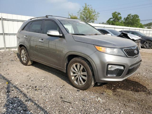 5XYKW4A2XCG196641 - 2012 KIA SORENTO SX SILVER photo 4