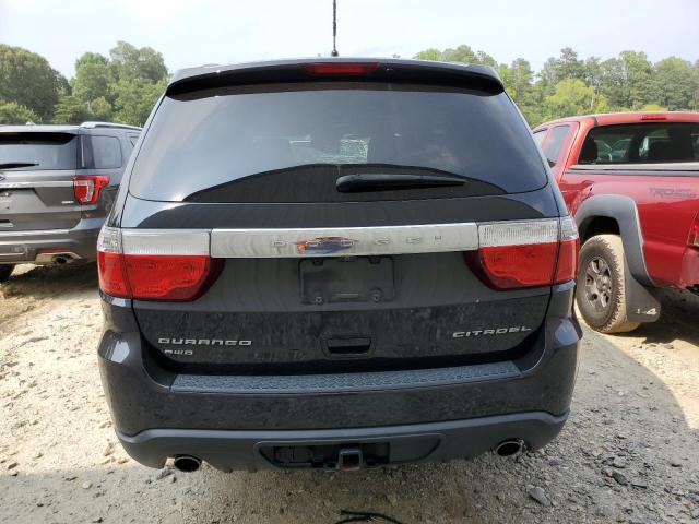 1C4SDJET1DC563116 - 2013 DODGE DURANGO CITADEL BLACK photo 6