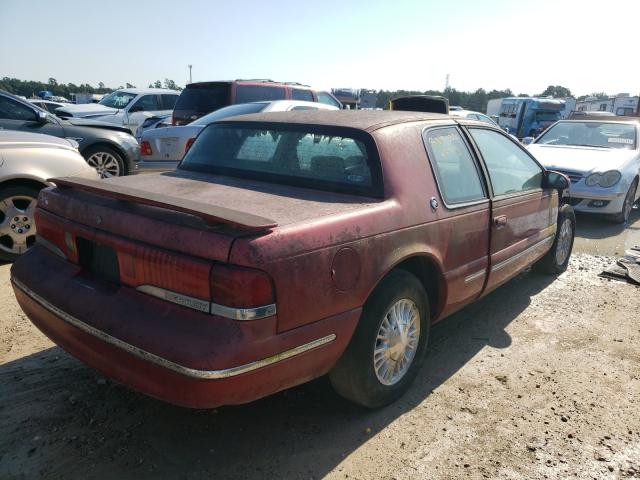 1MELM62W4VH600601 - 1997 MERCURY COUGAR XR7 RED photo 4