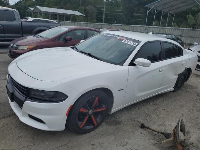 2C3CDXCT9JH150206 - 2018 DODGE CHARGER R/T WHITE photo 1