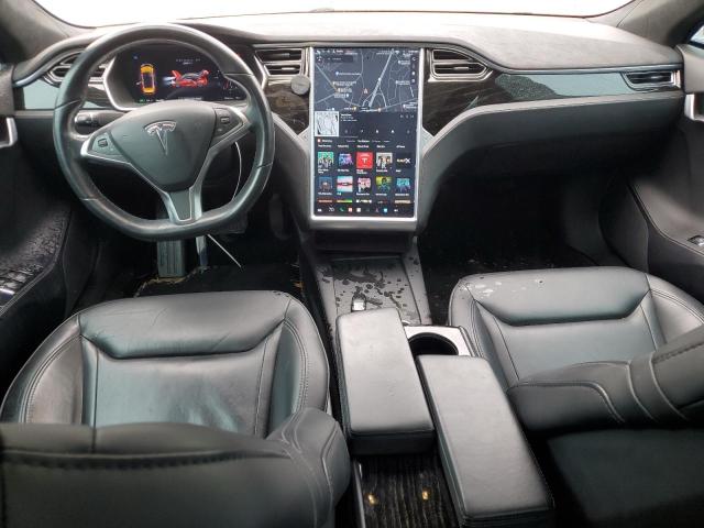 5YJSA1E24GF156107 - 2016 TESLA MODEL S RED photo 8