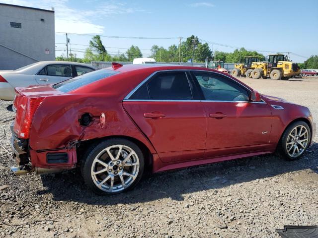 1G6DN57P890152966 - 2009 CADILLAC CTS-V RED photo 3