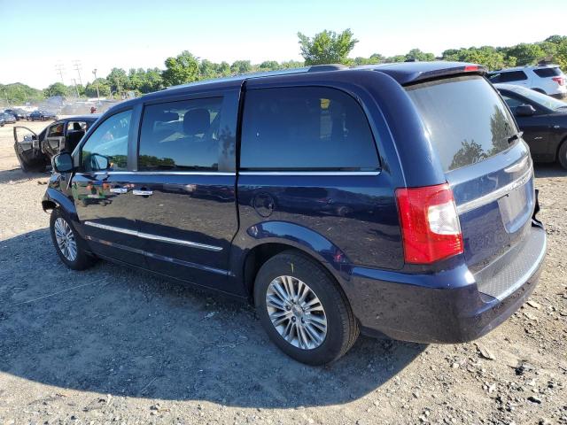 2C4RC1CG5ER228148 - 2014 CHRYSLER TOWN & COU TOURING L BLUE photo 2
