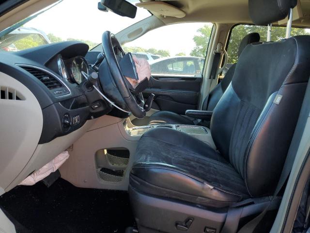 2C4RC1CG5ER228148 - 2014 CHRYSLER TOWN & COU TOURING L BLUE photo 7