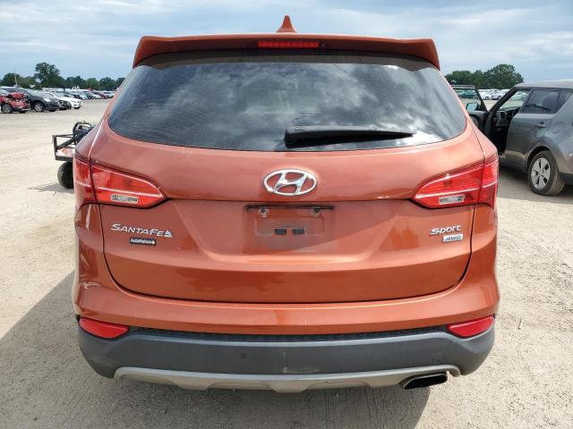 5XYZTDLB7FG235307 - 2015 HYUNDAI SANTA FE S ORANGE photo 6