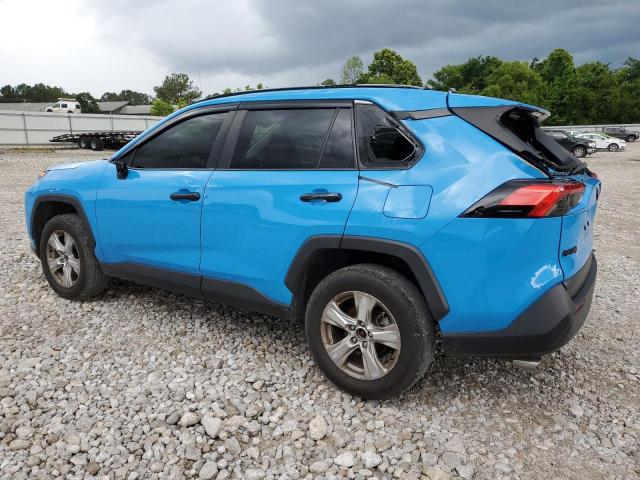 JTMF1RFV6KJ006977 - 2019 TOYOTA RAV4 LE BLUE photo 2