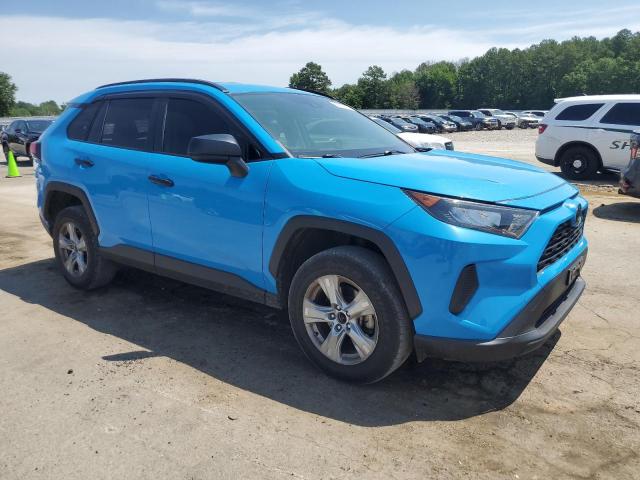 JTMF1RFV6KJ006977 - 2019 TOYOTA RAV4 LE BLUE photo 4