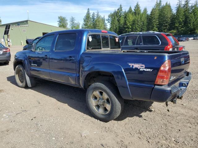 5TELU42N98Z531985 - 2008 TOYOTA TACOMA DOUBLE CAB BLUE photo 2