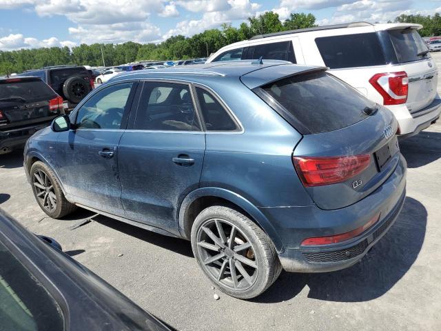 WA1JCCFS8JR027217 - 2018 AUDI Q3 PREMIUM PLUS BLUE photo 2