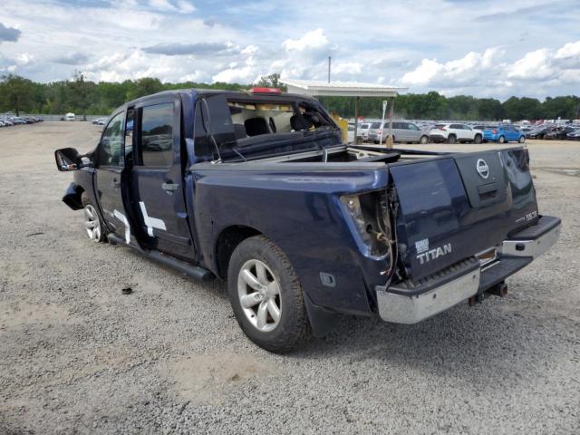 1N6BA0EC9AN304986 - 2010 NISSAN TITAN XE BLUE photo 2