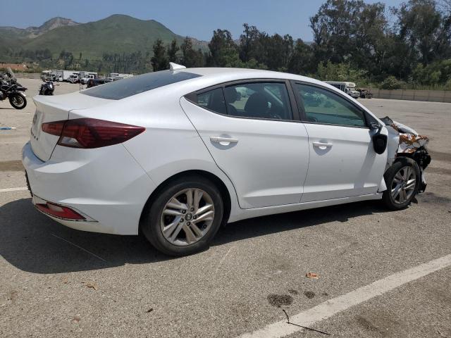 5NPD84LF6KH437881 - 2019 HYUNDAI ELANTRA SEL WHITE photo 3