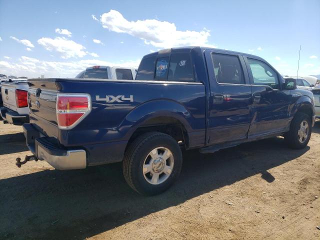 1FTFW1EF4CFB58094 - 2012 FORD F150 SUPERCREW BLUE photo 3