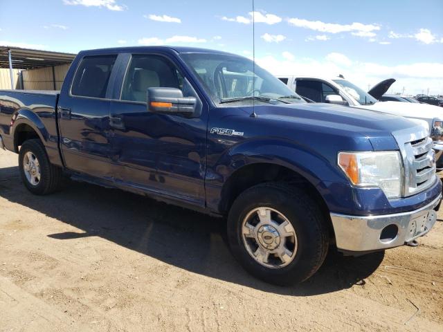 1FTFW1EF4CFB58094 - 2012 FORD F150 SUPERCREW BLUE photo 4