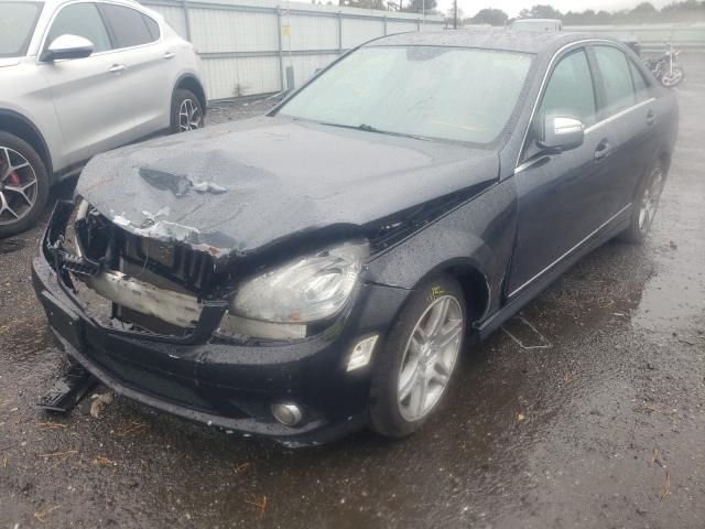 WDDGF56XX8R036368 - 2008 MERCEDES-BENZ C 350 GRAY photo 2