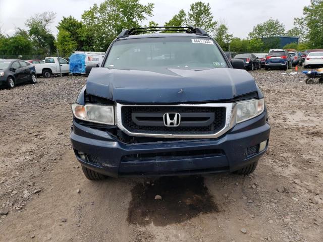 5FPYK1F25AB004907 - 2010 HONDA RIDGELINE RT BLUE photo 5