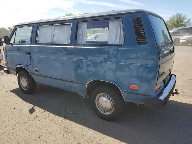 WV2YB0256FH040391 - 1985 VOLKSWAGEN VANAGON BUS BLUE photo 2