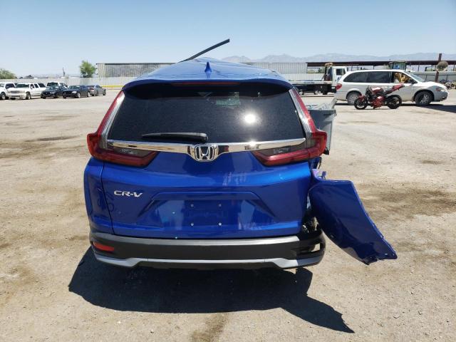 7FARW1H80ME016393 - 2021 HONDA CR-V EXL BLUE photo 6