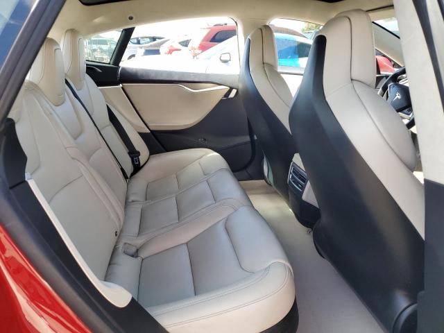 5YJSA1E18HF215359 - 2017 TESLA MODEL S წითელი ფოტო 10