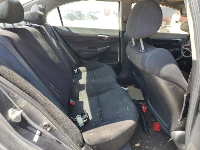 2HGFA16659H352526 - 2009 HONDA CIVIC LX-S ნაცრისფერი ფოტო 10