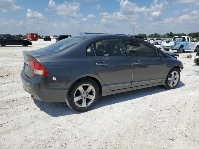 2HGFA16659H352526 - 2009 HONDA CIVIC LX-S ნაცრისფერი ფოტო 3