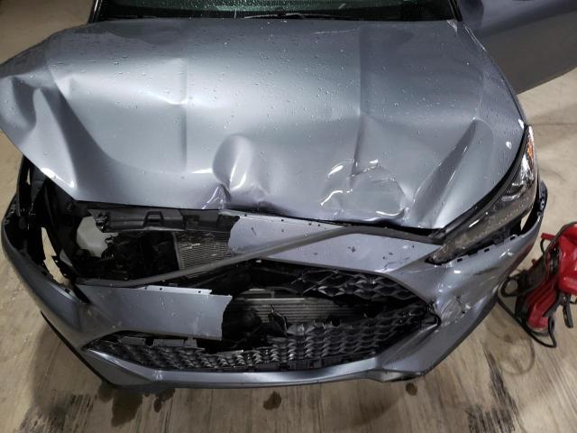 KMHTH6AB2KU009332 - 2019 HYUNDAI VELOSTER TURBO GRAY photo 11