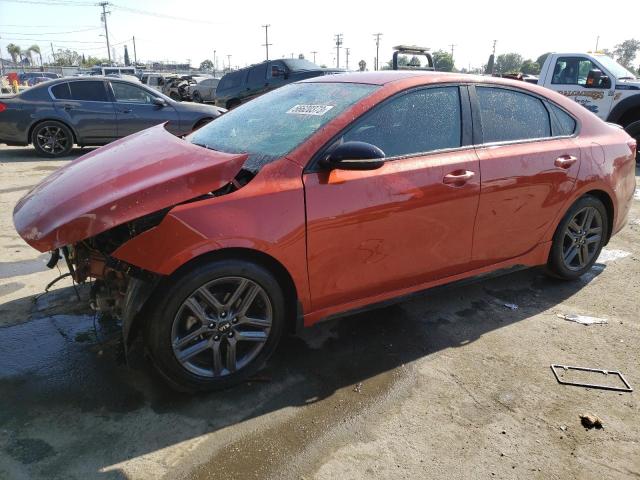 3KPF34AD3LE234266 - 2020 KIA FORTE GT LINE ORANGE photo 1