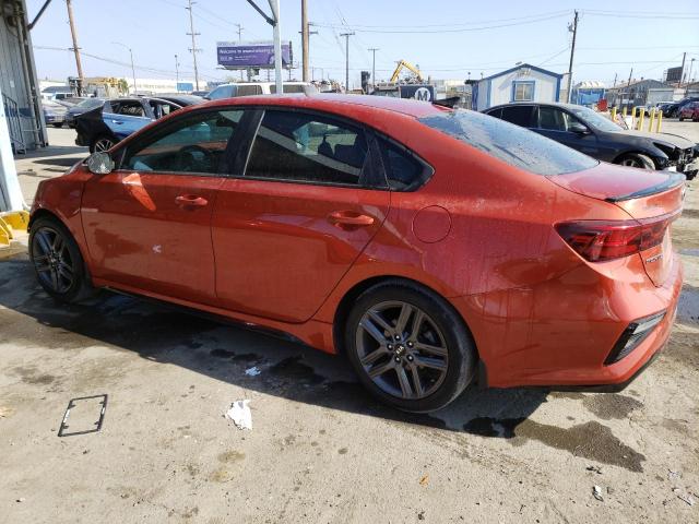 3KPF34AD3LE234266 - 2020 KIA FORTE GT LINE ORANGE photo 2